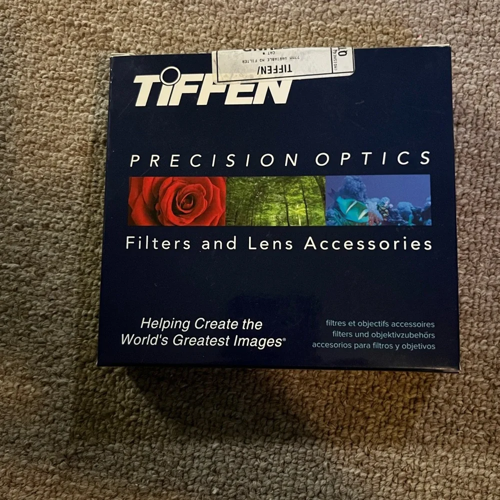 NEW! TIFFEN 77MM VARIABLE NEUTRAL DENSITY FILTER 77VND